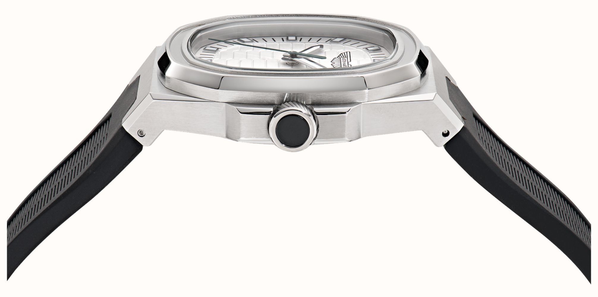 Aston Martin GPQ Icon Quartz (40mm) White Dial / Black Silicone Strap Watch MTIG1F502 - alternative Ansicht 3
