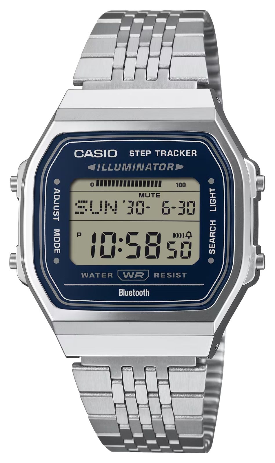 Casio numÃ©rique classique Bluetooth illuminÃ©e (37,9 montre