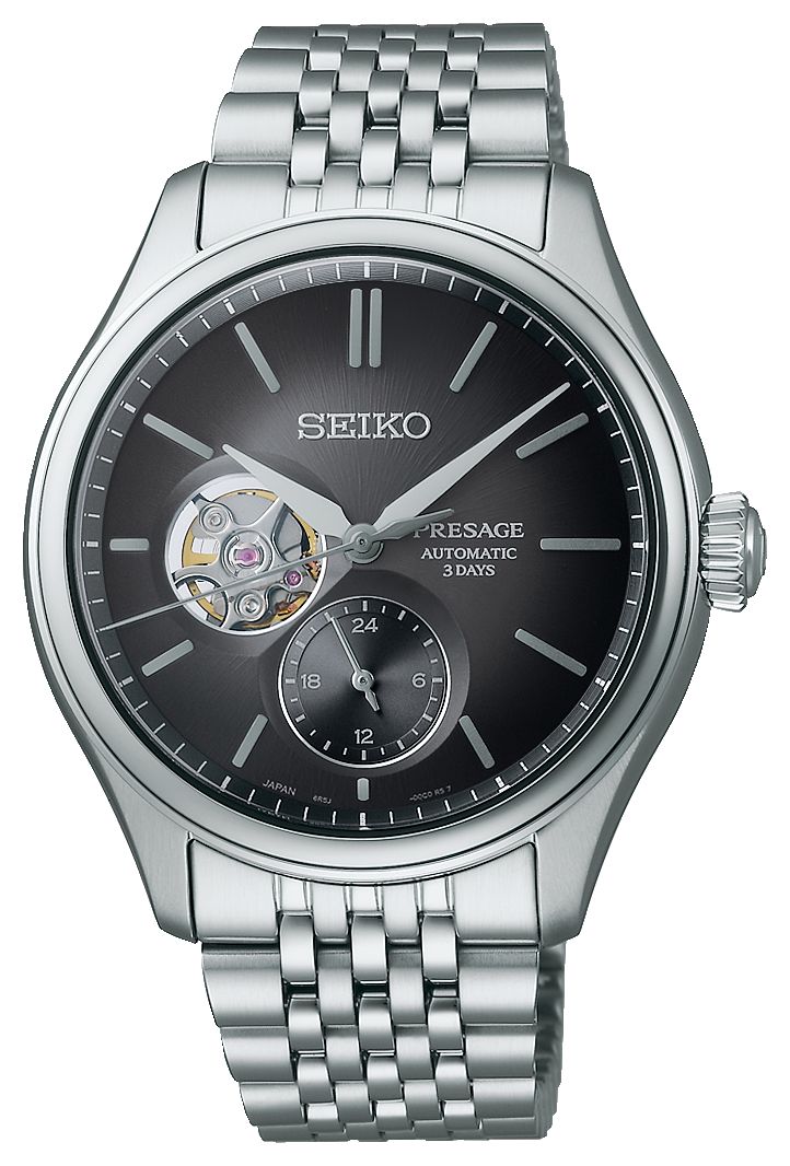 Seiko SÃ©rie classique Presage Â« sumi-iro Â» Ã  cÅur montre