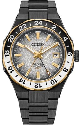 Citizen Series 8 880 GMT City Lights Limited Edition (41mm) Silver Dial / Grey Ion Stainless Steel Bracelet NB6035-55H