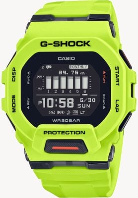 Casio G-Shock G-Squad Digital Quartz Lime Green Watch GBD-200-9ER