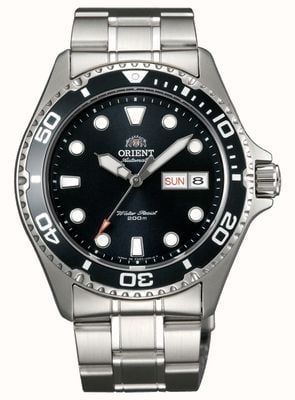 Orient Ray II Automatic (41.5mm) Black Dial / Stainless Steel Bracelet AA02004B