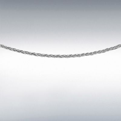 9ct White Gold 25 Spiga Chain 46cm/18" 5.19.6884