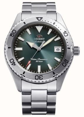 Orient マコ 40 オートマチック (40mm) グリーンサンレイダイヤル / ステンレススチールブレスレット RA-AC0Q13E30B