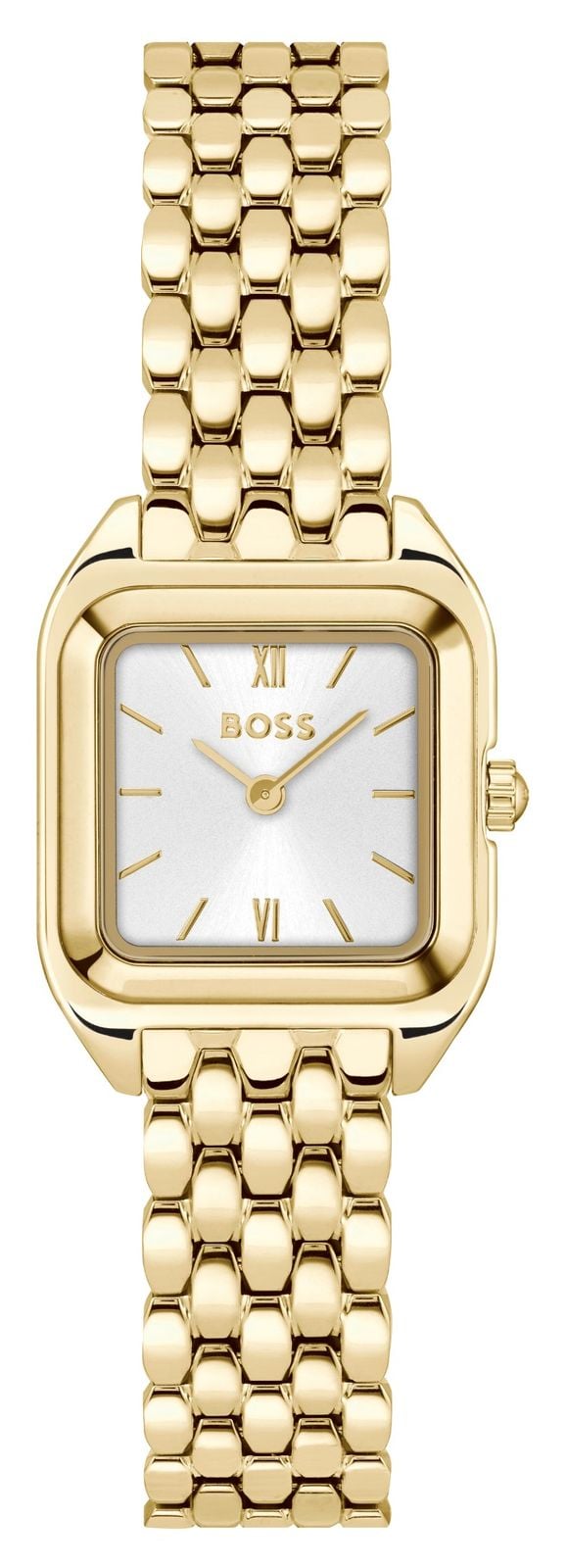 BOSS Mae petite (22 mm) cadran argentÃ© / bracelet en acier montre