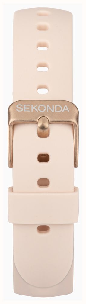 Sekonda Track Smartwatch (26mm) Digital Display / Beige Silicone Strap 30170 - vista alternativa 4