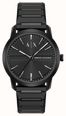 Armani Exchange Three-Hand Quartz (42mm) Black Sunray Dial / Black PVD Stainless Steel Bracelet AX2651