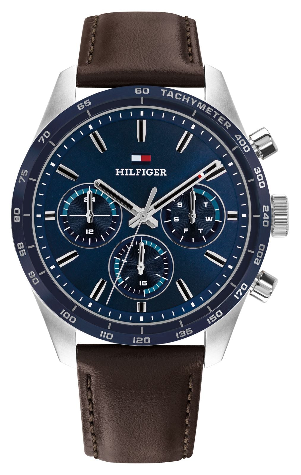 Tommy Hilfiger Hampton mit blauem Zifferblatt und uhr