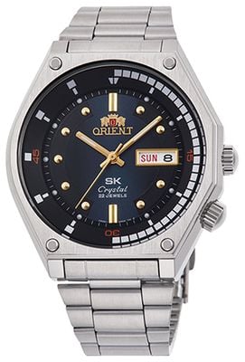 Orient Neo-70 meccanico (42 mm) quadrante blu sfumato / bracciale in acciaio inossidabile RA-AA0B03L39B