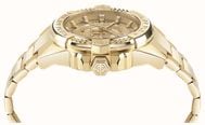 Philipp Plein PLEIN MAJESTY Quartz (44mm) Gold Sunray Dial / Gold PVD Stainless Steel Bracelet PWBHA0726 - alternate view 2