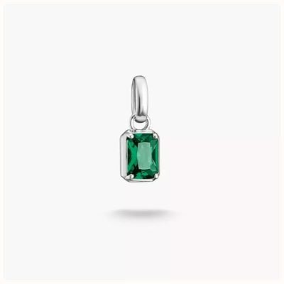 Thomas Sabo Silver Charm Pendant Birthstone May Connect CC1333-699-6