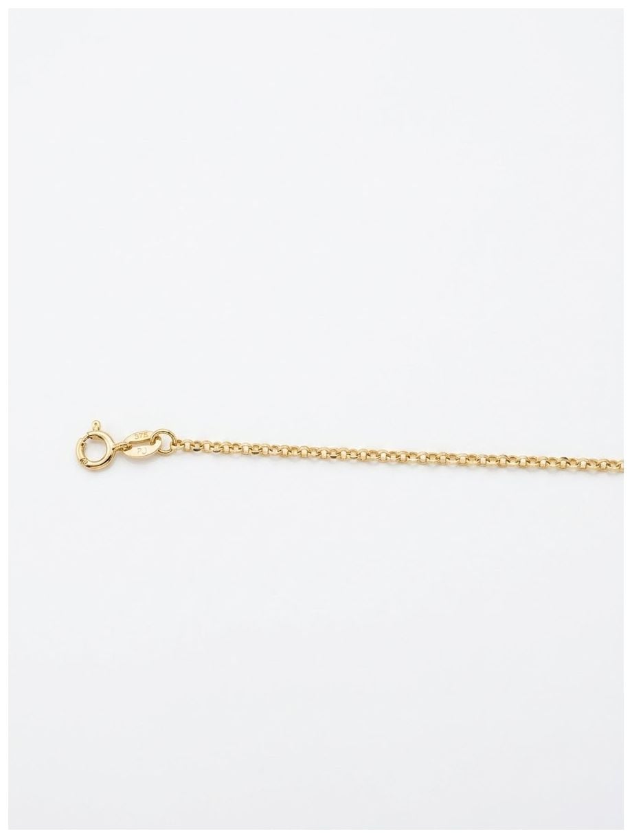 James Moore 9ct Yellow Gold Solid Diamond Cut 18 165mm Jewellery