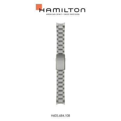 Hamilton Straps Bracelet homme uniquement en acier montre
