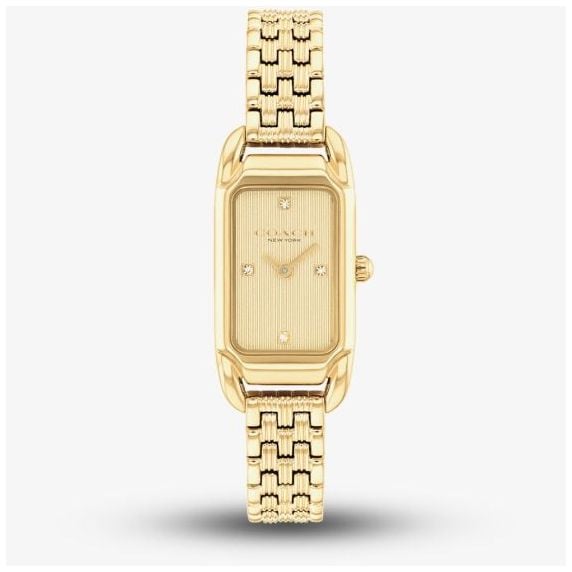 Coach Cadie (28,5 mm) cadran dorÃ© / bracelet en acier montre
