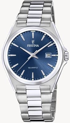Festina Men's | Blue Dial | Stainless Steel Bracelet F20552/3