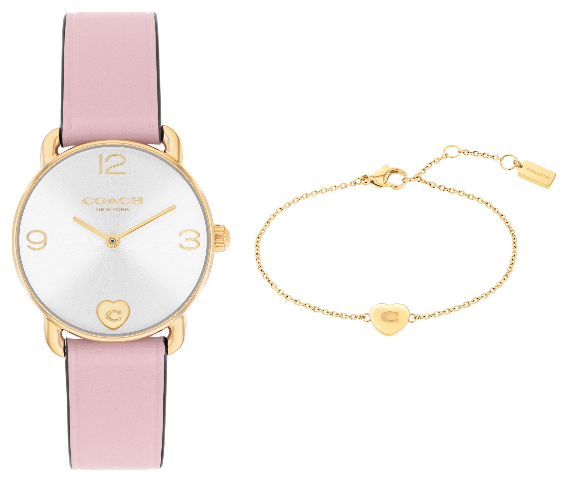 Coach Elliot Ã  quartz deux aiguilles - coffret montre