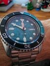 Customer picture of Seiko 5 Sports SKX ‘Skeleton Style’ Blue Dial SRPJ45K1