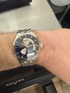 Customer picture of Hamilton Jazzmaster Open Heart Automatic (42mm) Midnight Blue Dial / Stainless Steel Bracelet H32705140