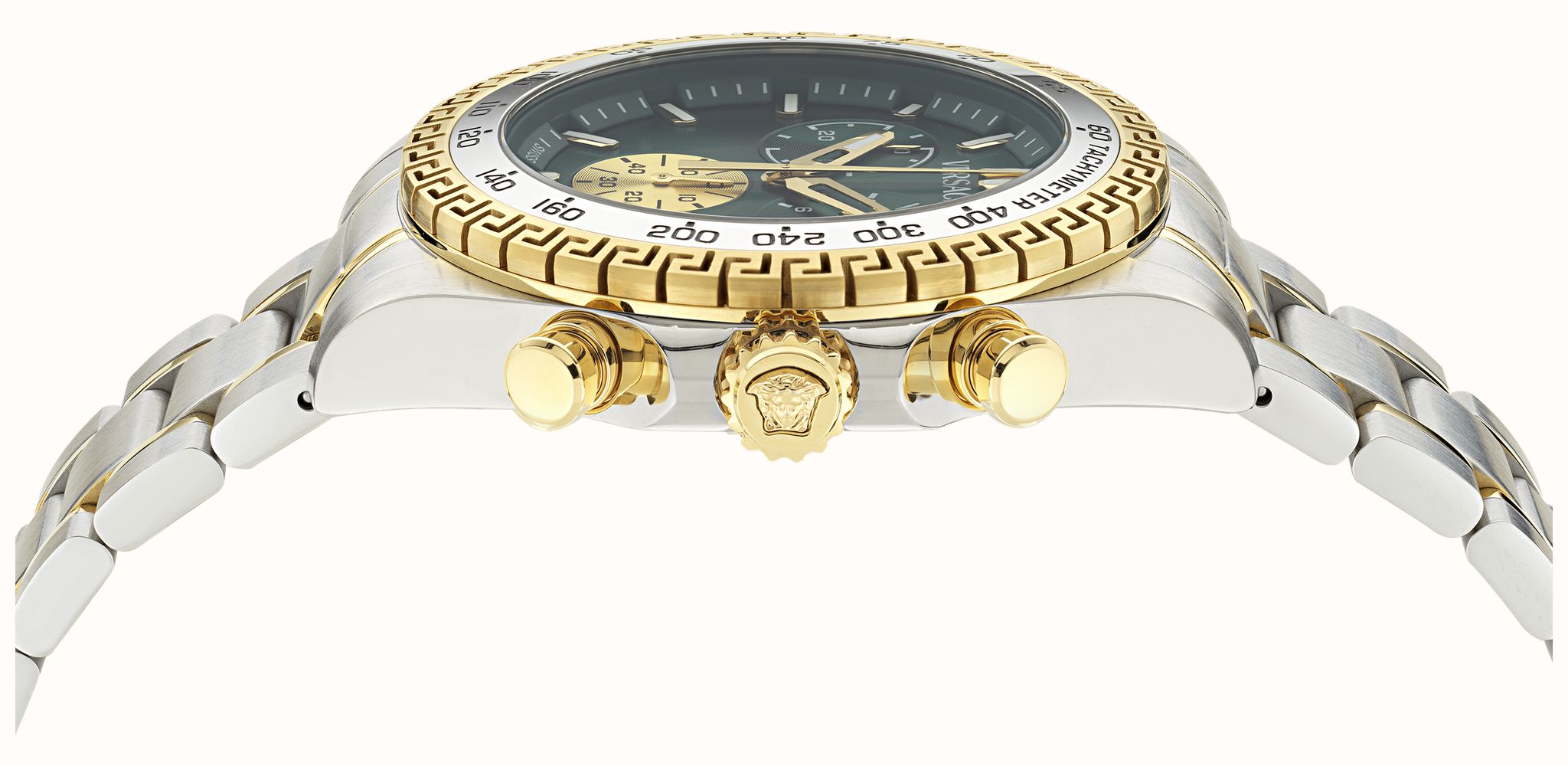ヴェルサーチ VERSACE 時計 クォーツ シルバー メンズ