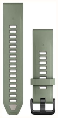 Garmin QuickFit® 20 Watch Strap Only (20mm) Willow/Fog Gray Silicone 010-13391-02