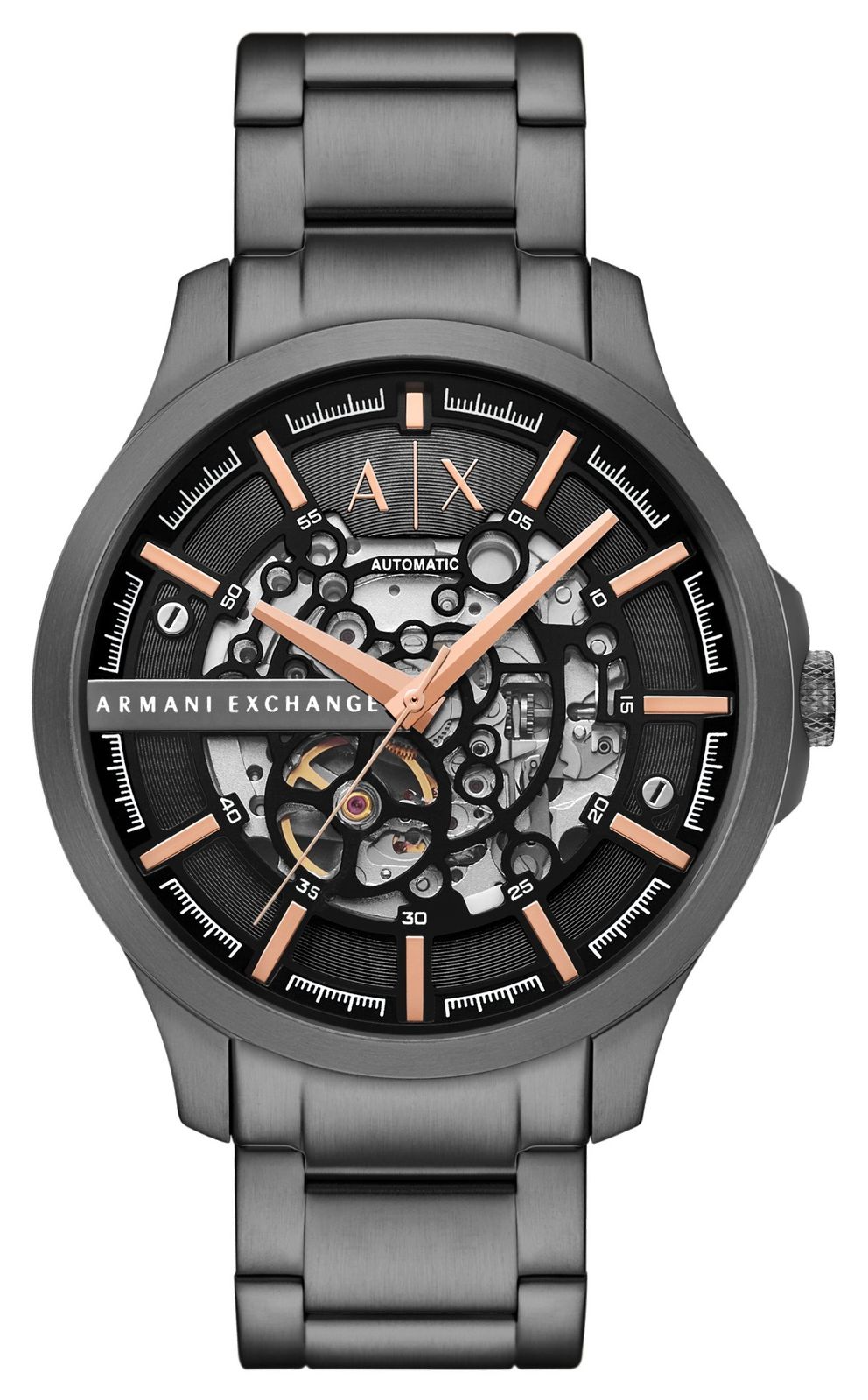 Armani Exchange automatique pour homme (46 mm) avec montre