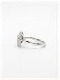 0.50ct Round Brilliant Natural Diamond 18ct White Gold Cluster Ring SL8493 - alternative Ansicht 2