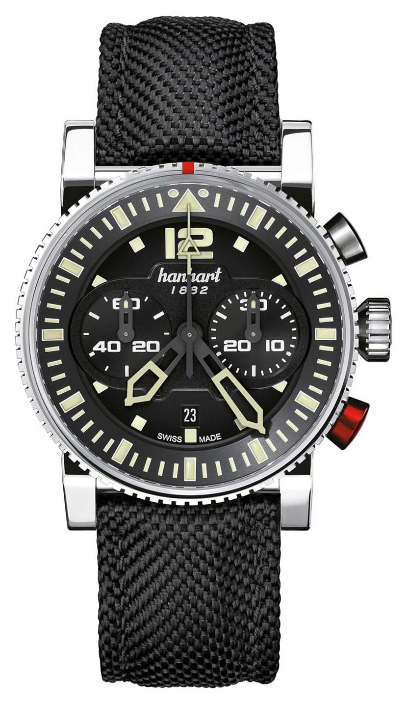 Hanhart Chronographe automatique Primus Pilot (44 mm), montre