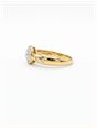 James Moore & Co Pre-Owned 18ct Yellow Gold 0.50ct Diamond Cluster Ring With Diamond J51392 - 备用视图 2