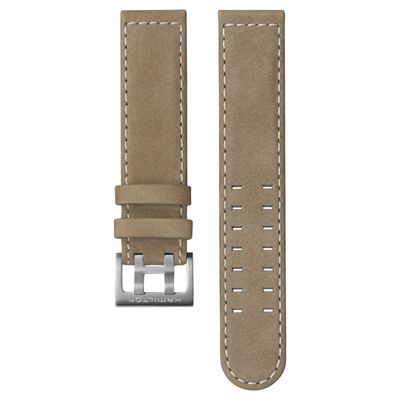 Hamilton Straps Bandenset alleen leer bruin-20/20 H600705125