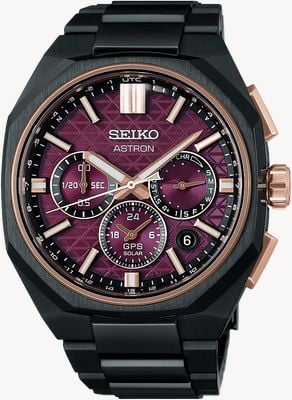 Seiko Astron GPS Solar 2026 “Crystal Formation” Limited Edition 5X63 in Garnet Ore HAB010J1