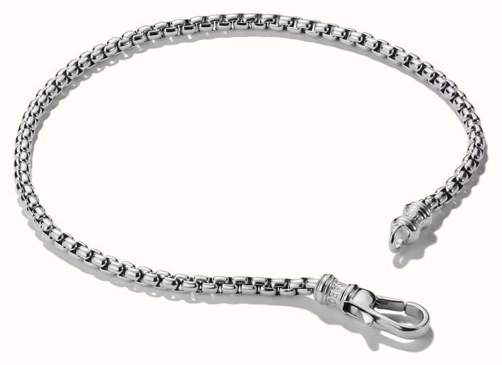 Thomas Sabo Thomas Sabo Rebel Steel Stainless Steel 2.70 mm Box Chain Bracelet (18 cm) A2249-S01-53-L18 - alternatieve weergave 2