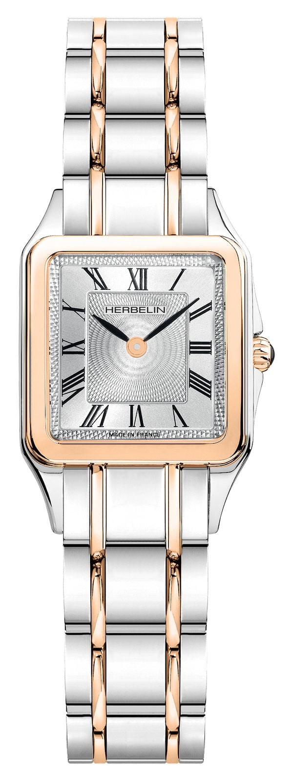 Luna Quartz (24mm) GuillochÃ© Dial / Two- Watch - Herbelin - Modalova