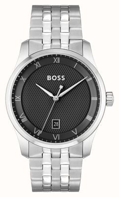 BOSS Principle (41mm) Black Dial / Stainless Steel Bracelet 1514123