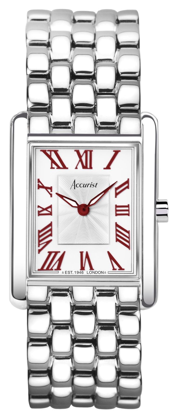 Accurist femme rectangulaire Ã  quartz (26 mm) cadran montre