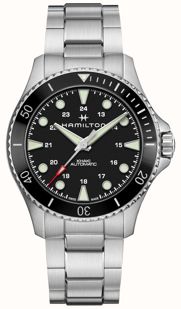 Hamilton Khaki-Marine-Scuba-Automatikuhr (43 Mm), Schwarzes 