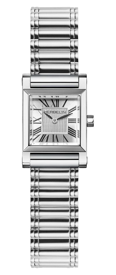 Herbelin AntarÃ¨s carrÃ©e Ã  quartz (19,4 mm), cadran montre