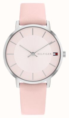 Tommy Hilfiger Women's Pippa (34mm) Pink Dial / Pink Leather Strap 1782670