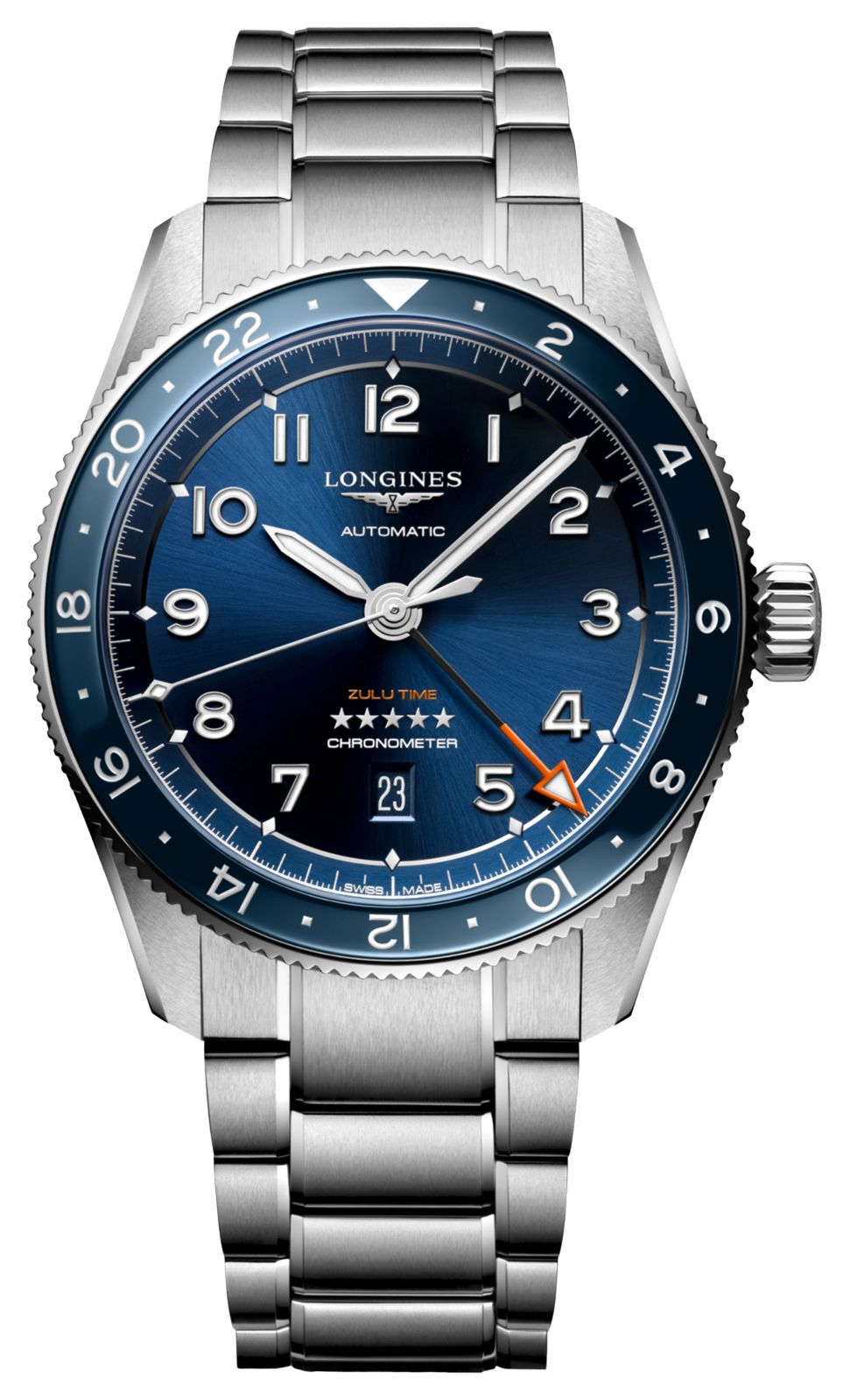 LONGINES automatique Spirit Zulu Time GMT (42 mm) montre