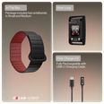 Polar Loop Black Cherry Magnetic Silicone - Screen-Free Wearable Health Band & Fitness Tracker Watch 920121267 - альтернативный вид 11