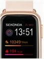 Sekonda Track Smartwatch (26mm) Digital Display / Beige Silicone Strap 30170 - vista alternativa 2