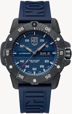 Luminox Sea master carbon seal série 3800 mostrador azul XS.3863