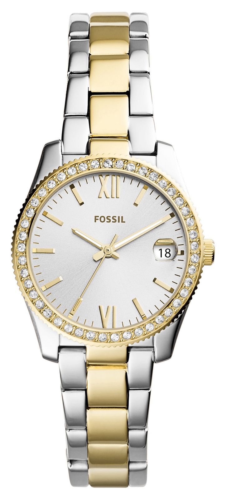 Fossil Mini-scarlette femme | cadran argentÃ© | ensemble en montre