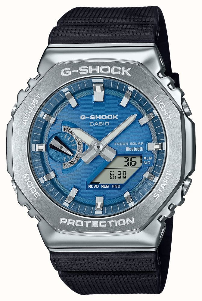 Casio G-Shock G-Steel 2100-Series Bluetooth - Blue Vapour