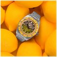 Out Of Order Limoncello Limited Edition Automatic GMT (40mm) Gradient Glass Dial / Stainless Steel Bracelet Watch OOO.001-25.LI.BAND.SS - alternate view 2