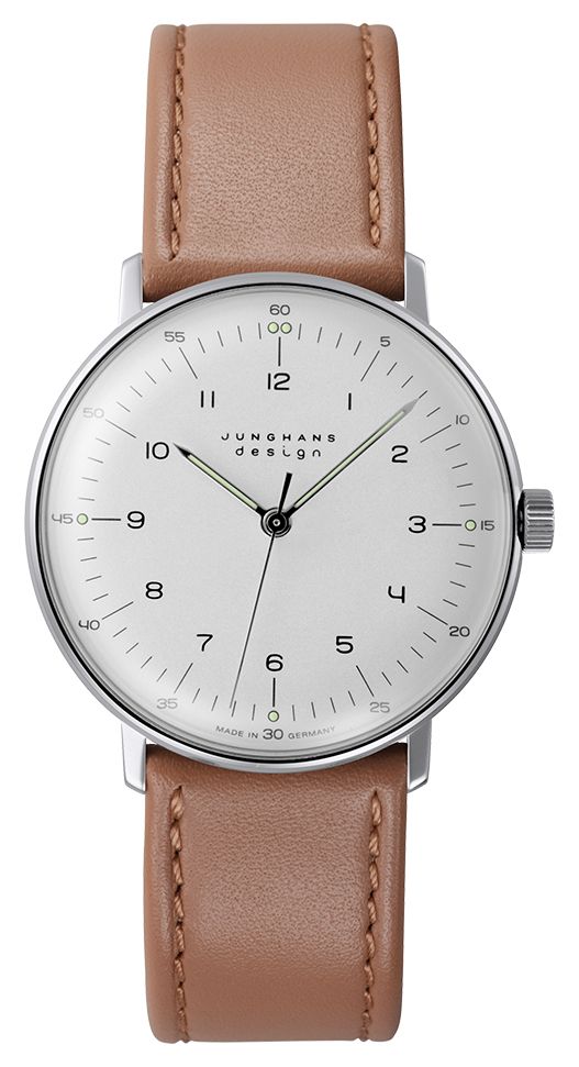 Junghans Max Bill handopwinding wit wijzerplaat horloge