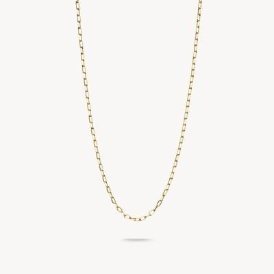 Thomas Sabo Charm Necklace Paperclip Gold-plated KE2328-413-39-L45V