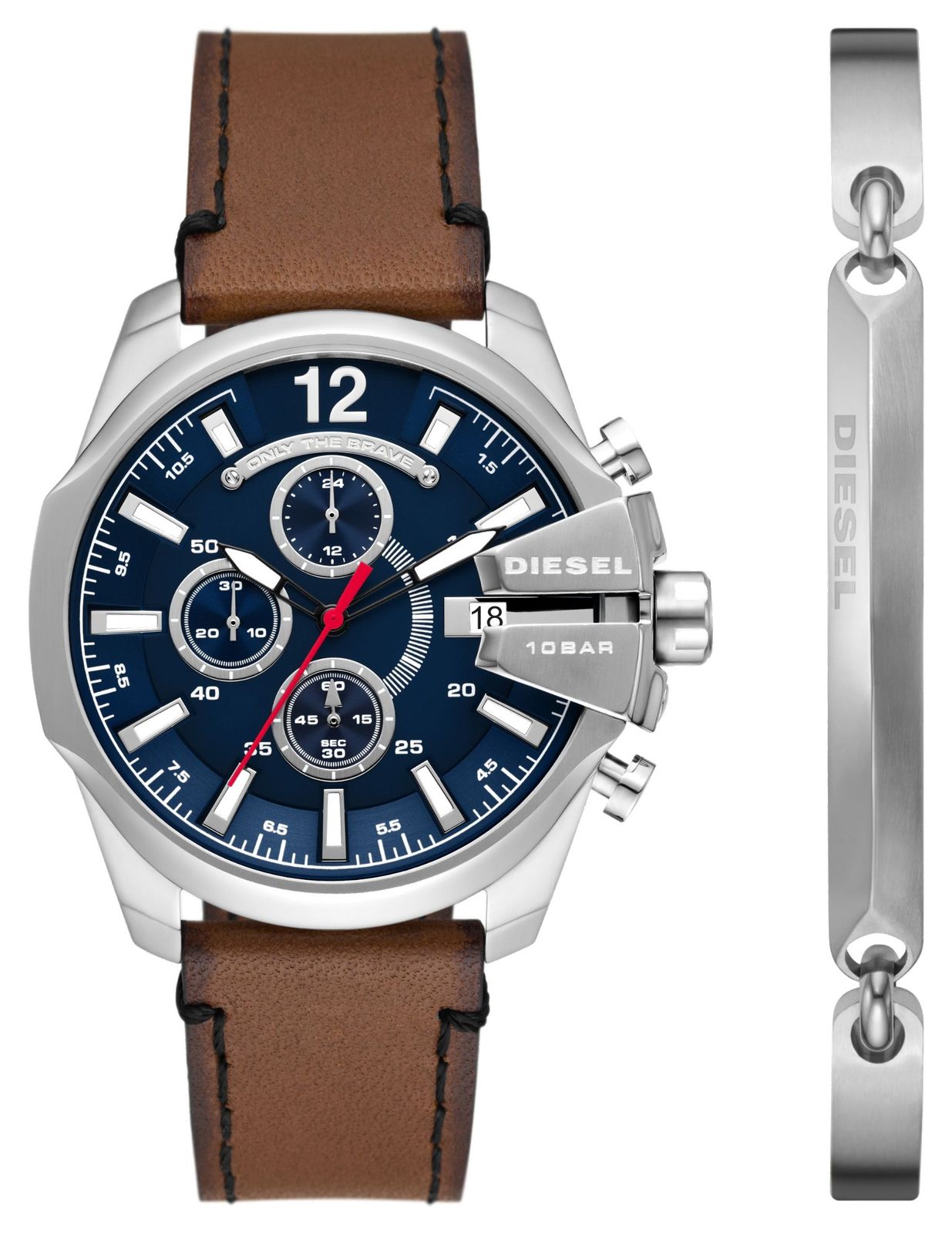 Diesel Set aus und Stahlarmband von Baby Chief DZ4601SET uhr-image-92582