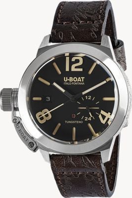 U-Boat Classico quadrante nero tungsteno 42 mm 8893
