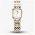 Tommy Hilfiger Ladies Abby Two Tone Square Silver Dial Bracelet Watch 1782922