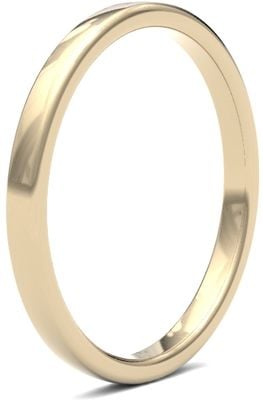 James Moore & Co | 9 karaat geelgoud | 2 mm | medium | maat softcourt | ag_2lms-9y AG_2LMS-9Y